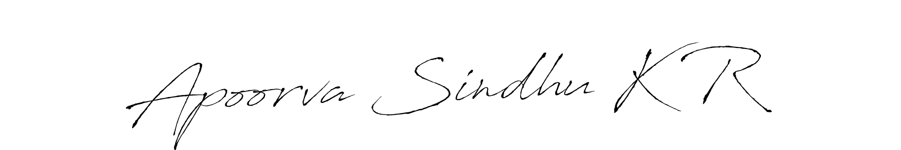 You can use this online signature creator to create a handwritten signature for the name Apoorva Sindhu K R. This is the best online autograph maker. Apoorva Sindhu K R signature style 6 images and pictures png