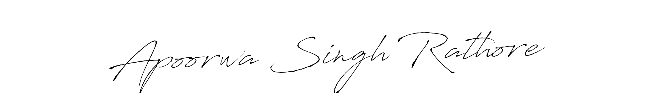 How to make Apoorwa Singh Rathore signature? Antro_Vectra is a professional autograph style. Create handwritten signature for Apoorwa Singh Rathore name. Apoorwa Singh Rathore signature style 6 images and pictures png