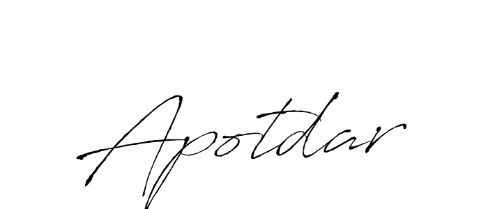 You should practise on your own different ways (Antro_Vectra) to write your name (Apotdar) in signature. don't let someone else do it for you. Apotdar signature style 6 images and pictures png