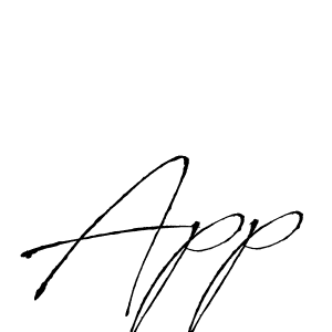 It looks lik you need a new signature style for name App. Design unique handwritten (Antro_Vectra) signature with our free signature maker in just a few clicks. App signature style 6 images and pictures png