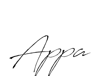 if you are searching for the best signature style for your name Appa. so please give up your signature search. here we have designed multiple signature styles  using Antro_Vectra. Appa signature style 6 images and pictures png