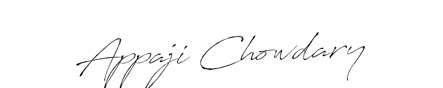 The best way (Antro_Vectra) to make a short signature is to pick only two or three words in your name. The name Appaji Chowdary include a total of six letters. For converting this name. Appaji Chowdary signature style 6 images and pictures png