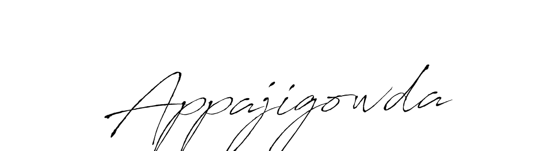 Appajigowda stylish signature style. Best Handwritten Sign (Antro_Vectra) for my name. Handwritten Signature Collection Ideas for my name Appajigowda. Appajigowda signature style 6 images and pictures png