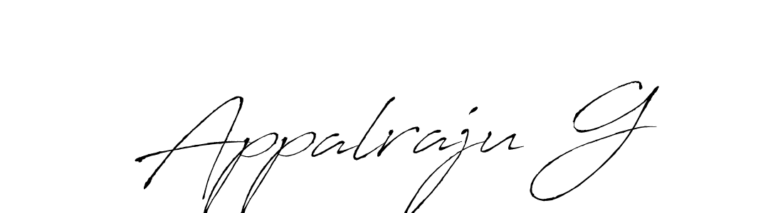 How to make Appalraju G signature? Antro_Vectra is a professional autograph style. Create handwritten signature for Appalraju G name. Appalraju G signature style 6 images and pictures png