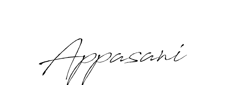 You should practise on your own different ways (Antro_Vectra) to write your name (Appasani) in signature. don't let someone else do it for you. Appasani signature style 6 images and pictures png