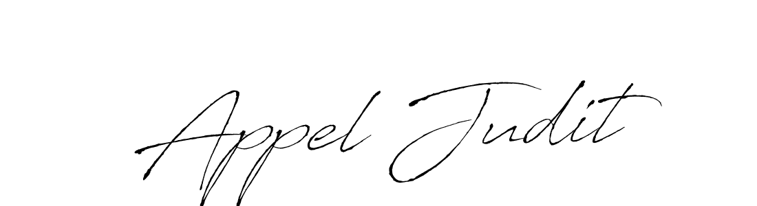 Appel Judit stylish signature style. Best Handwritten Sign (Antro_Vectra) for my name. Handwritten Signature Collection Ideas for my name Appel Judit. Appel Judit signature style 6 images and pictures png