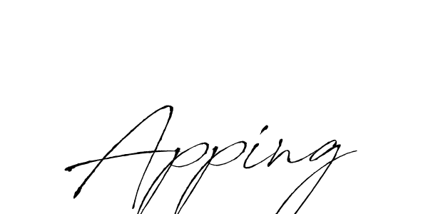 See photos of Apping official signature by Spectra . Check more albums & portfolios. Read reviews & check more about Antro_Vectra font. Apping signature style 6 images and pictures png