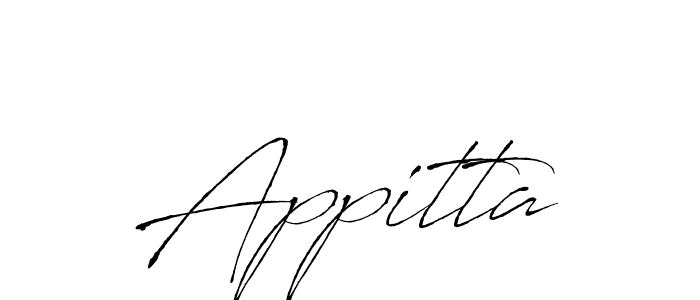 Also we have Appitta name is the best signature style. Create professional handwritten signature collection using Antro_Vectra autograph style. Appitta signature style 6 images and pictures png
