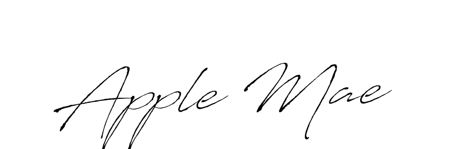 How to make Apple Mae signature? Antro_Vectra is a professional autograph style. Create handwritten signature for Apple Mae name. Apple Mae signature style 6 images and pictures png