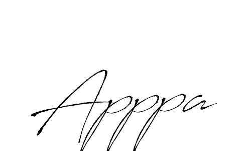 The best way (Antro_Vectra) to make a short signature is to pick only two or three words in your name. The name Apppa include a total of six letters. For converting this name. Apppa signature style 6 images and pictures png