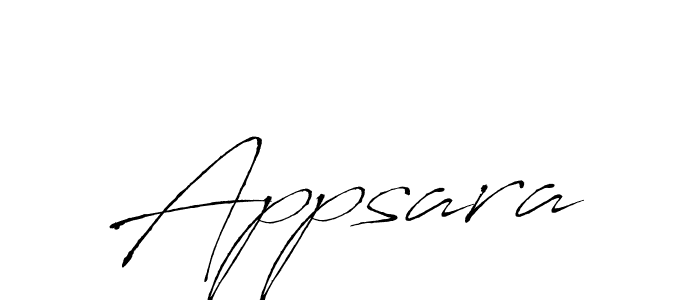 Appsara stylish signature style. Best Handwritten Sign (Antro_Vectra) for my name. Handwritten Signature Collection Ideas for my name Appsara. Appsara signature style 6 images and pictures png