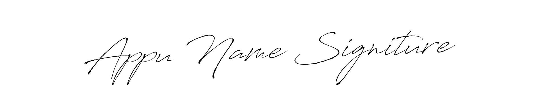 Similarly Antro_Vectra is the best handwritten signature design. Signature creator online .You can use it as an online autograph creator for name Appu Name Signiture. Appu Name Signiture signature style 6 images and pictures png