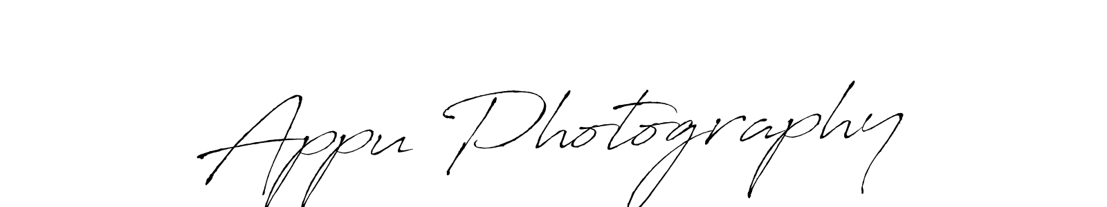 Antro_Vectra is a professional signature style that is perfect for those who want to add a touch of class to their signature. It is also a great choice for those who want to make their signature more unique. Get Appu Photography name to fancy signature for free. Appu Photography signature style 6 images and pictures png