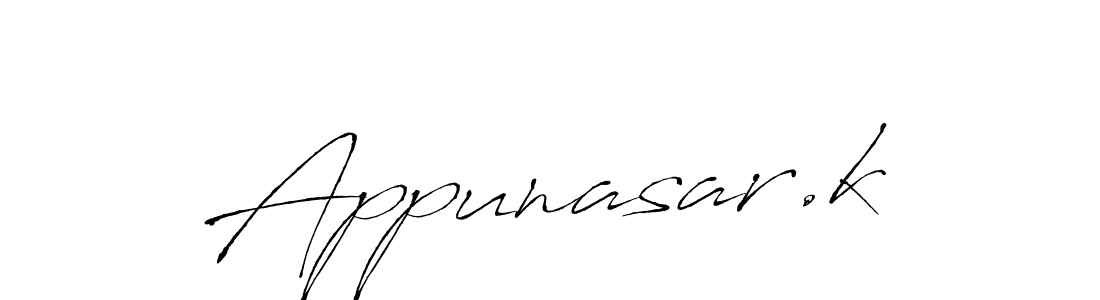 Make a beautiful signature design for name Appunasar.k. Use this online signature maker to create a handwritten signature for free. Appunasar.k signature style 6 images and pictures png