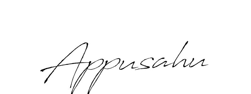Design your own signature with our free online signature maker. With this signature software, you can create a handwritten (Antro_Vectra) signature for name Appusahu. Appusahu signature style 6 images and pictures png