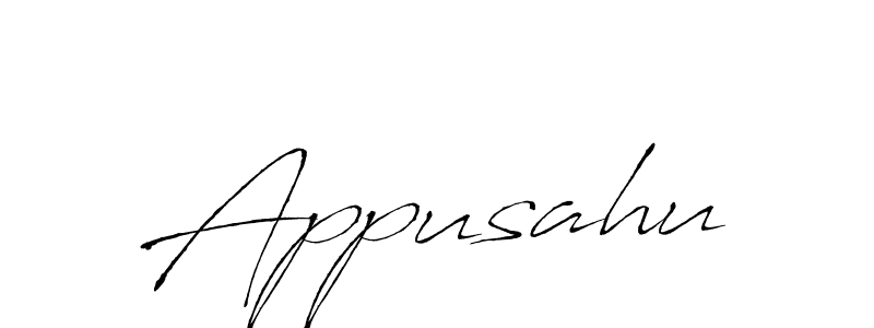 Make a beautiful signature design for name Appusahu. With this signature (Antro_Vectra) style, you can create a handwritten signature for free. Appusahu signature style 6 images and pictures png