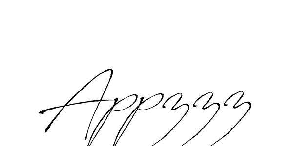 Appzzz stylish signature style. Best Handwritten Sign (Antro_Vectra) for my name. Handwritten Signature Collection Ideas for my name Appzzz. Appzzz signature style 6 images and pictures png