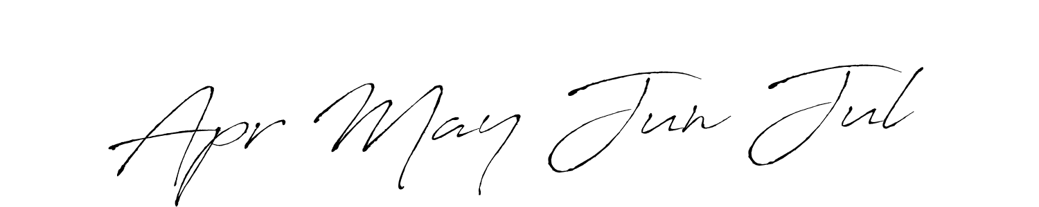 The best way (Antro_Vectra) to make a short signature is to pick only two or three words in your name. The name Apr May Jun Jul include a total of six letters. For converting this name. Apr May Jun Jul signature style 6 images and pictures png