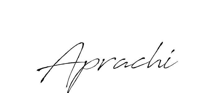 Also we have Aprachi name is the best signature style. Create professional handwritten signature collection using Antro_Vectra autograph style. Aprachi signature style 6 images and pictures png