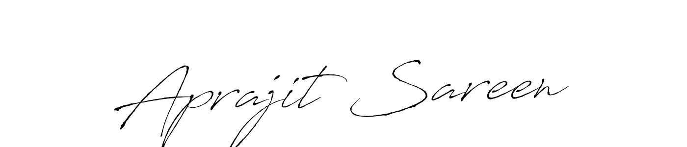 The best way (Antro_Vectra) to make a short signature is to pick only two or three words in your name. The name Aprajit Sareen include a total of six letters. For converting this name. Aprajit Sareen signature style 6 images and pictures png