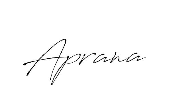 Once you've used our free online signature maker to create your best signature Antro_Vectra style, it's time to enjoy all of the benefits that Aprana name signing documents. Aprana signature style 6 images and pictures png