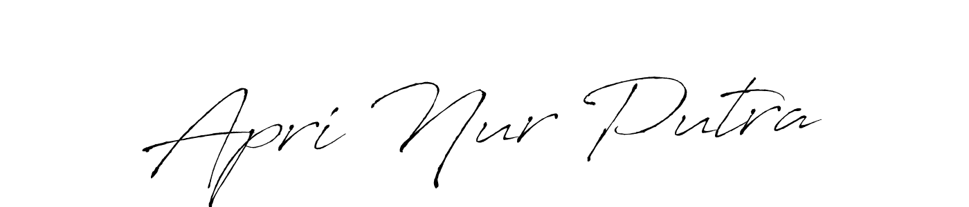 How to make Apri Nur Putra signature? Antro_Vectra is a professional autograph style. Create handwritten signature for Apri Nur Putra name. Apri Nur Putra signature style 6 images and pictures png