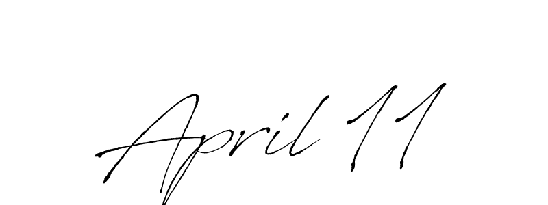 Check out images of Autograph of April 11 name. Actor April 11 Signature Style. Antro_Vectra is a professional sign style online. April 11 signature style 6 images and pictures png