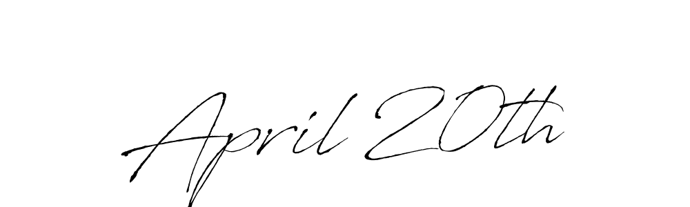 How to make April 20th name signature. Use Antro_Vectra style for creating short signs online. This is the latest handwritten sign. April 20th signature style 6 images and pictures png