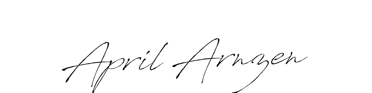 Also we have April Arnzen name is the best signature style. Create professional handwritten signature collection using Antro_Vectra autograph style. April Arnzen signature style 6 images and pictures png