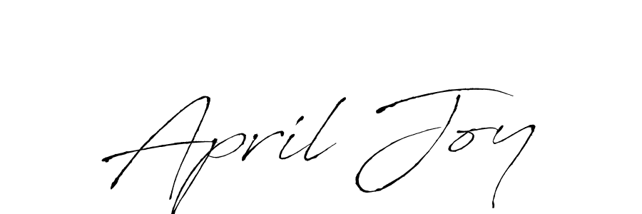 Design your own signature with our free online signature maker. With this signature software, you can create a handwritten (Antro_Vectra) signature for name April Joy. April Joy signature style 6 images and pictures png