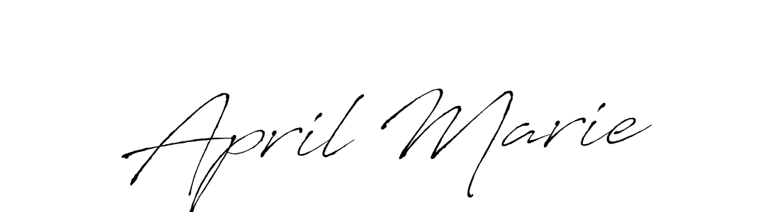 It looks lik you need a new signature style for name April Marie. Design unique handwritten (Antro_Vectra) signature with our free signature maker in just a few clicks. April Marie signature style 6 images and pictures png