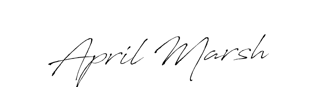 Also we have April Marsh name is the best signature style. Create professional handwritten signature collection using Antro_Vectra autograph style. April Marsh signature style 6 images and pictures png