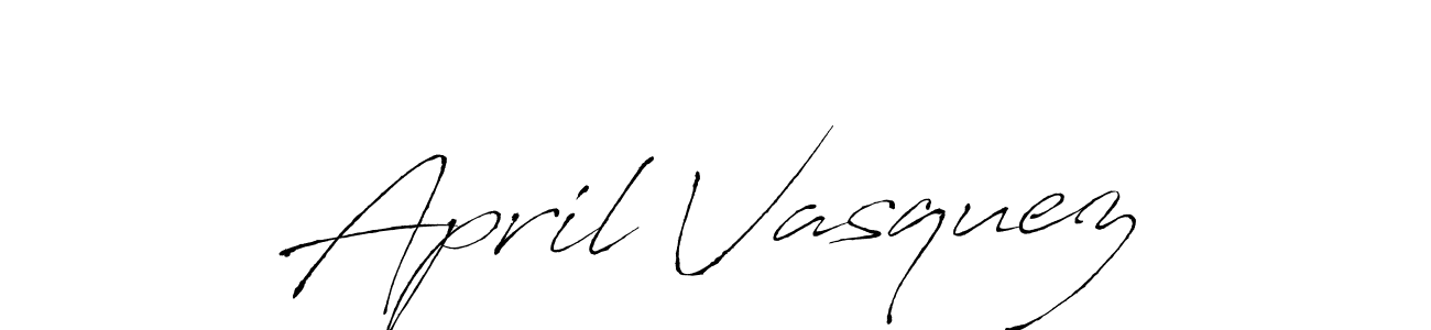 It looks lik you need a new signature style for name April Vasquez. Design unique handwritten (Antro_Vectra) signature with our free signature maker in just a few clicks. April Vasquez signature style 6 images and pictures png