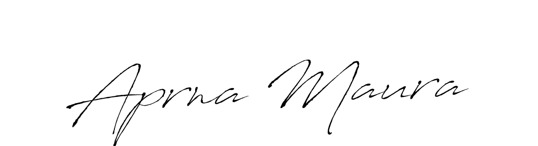 Use a signature maker to create a handwritten signature online. With this signature software, you can design (Antro_Vectra) your own signature for name Aprna Maura. Aprna Maura signature style 6 images and pictures png