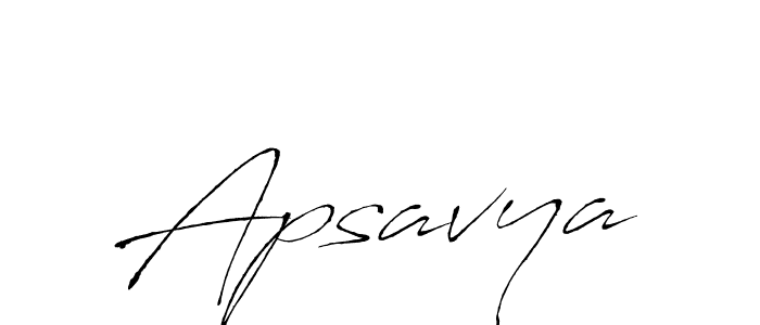 How to make Apsavya signature? Antro_Vectra is a professional autograph style. Create handwritten signature for Apsavya name. Apsavya signature style 6 images and pictures png