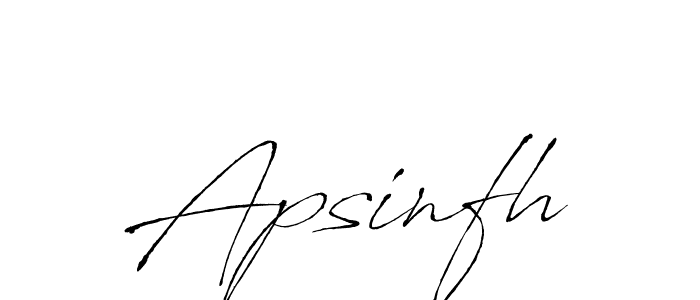 The best way (Antro_Vectra) to make a short signature is to pick only two or three words in your name. The name Apsinfh include a total of six letters. For converting this name. Apsinfh signature style 6 images and pictures png