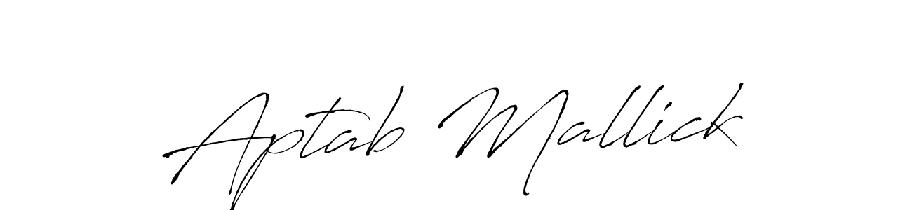 You should practise on your own different ways (Antro_Vectra) to write your name (Aptab Mallick) in signature. don't let someone else do it for you. Aptab Mallick signature style 6 images and pictures png