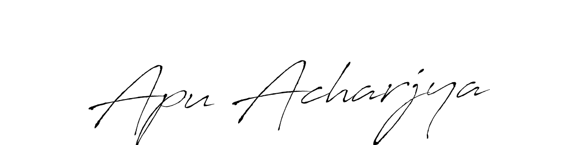 You can use this online signature creator to create a handwritten signature for the name Apu Acharjya. This is the best online autograph maker. Apu Acharjya signature style 6 images and pictures png