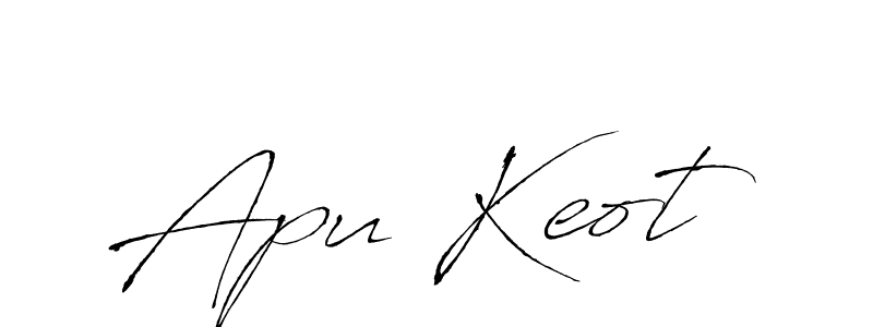 Similarly Antro_Vectra is the best handwritten signature design. Signature creator online .You can use it as an online autograph creator for name Apu Keot. Apu Keot signature style 6 images and pictures png