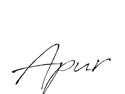 Apur stylish signature style. Best Handwritten Sign (Antro_Vectra) for my name. Handwritten Signature Collection Ideas for my name Apur. Apur signature style 6 images and pictures png