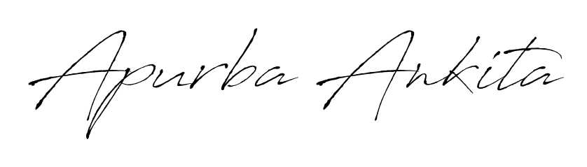 Create a beautiful signature design for name Apurba Ankita. With this signature (Antro_Vectra) fonts, you can make a handwritten signature for free. Apurba Ankita signature style 6 images and pictures png