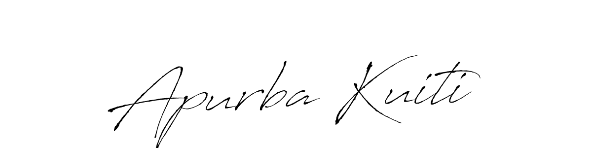 It looks lik you need a new signature style for name Apurba Kuiti. Design unique handwritten (Antro_Vectra) signature with our free signature maker in just a few clicks. Apurba Kuiti signature style 6 images and pictures png