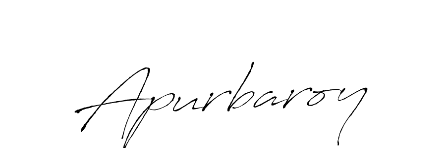 Make a beautiful signature design for name Apurbaroy. Use this online signature maker to create a handwritten signature for free. Apurbaroy signature style 6 images and pictures png