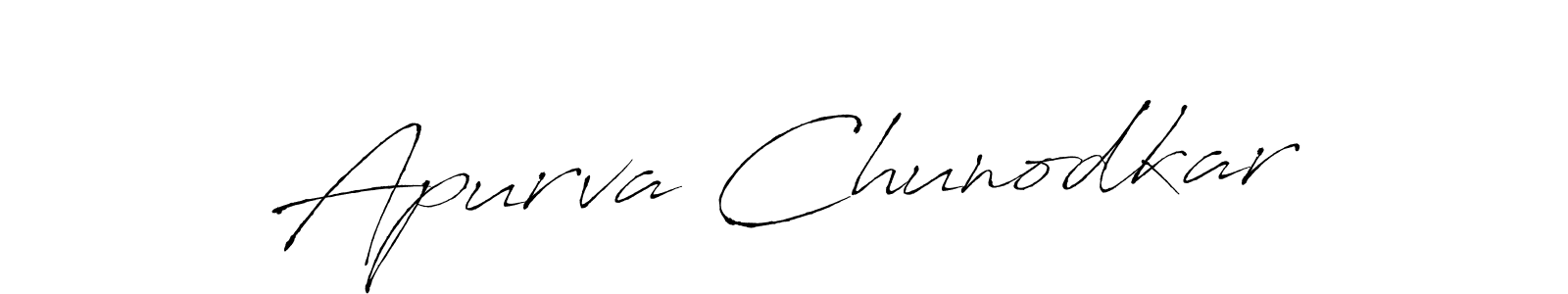 Use a signature maker to create a handwritten signature online. With this signature software, you can design (Antro_Vectra) your own signature for name Apurva Chunodkar. Apurva Chunodkar signature style 6 images and pictures png