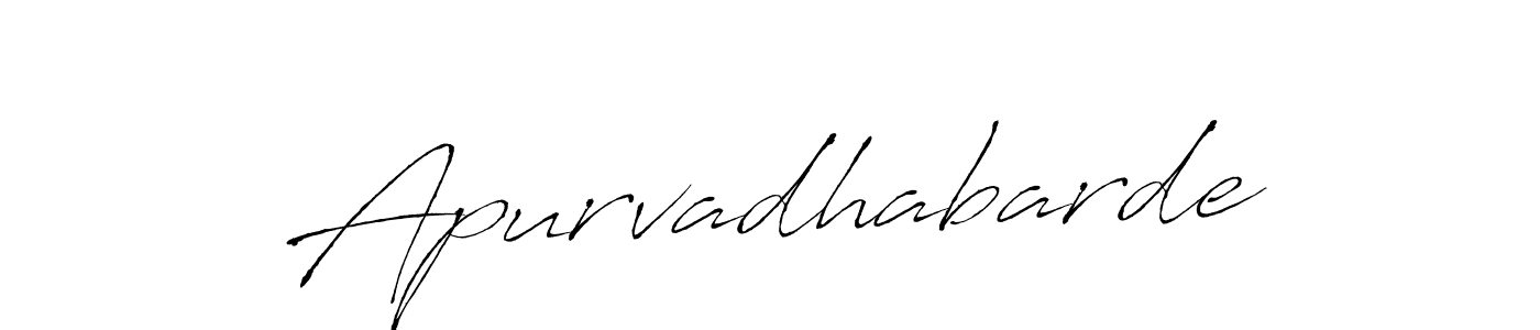 Make a beautiful signature design for name Apurvadhabarde. Use this online signature maker to create a handwritten signature for free. Apurvadhabarde signature style 6 images and pictures png