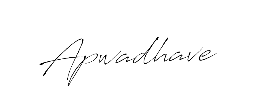 How to make Apwadhave signature? Antro_Vectra is a professional autograph style. Create handwritten signature for Apwadhave name. Apwadhave signature style 6 images and pictures png