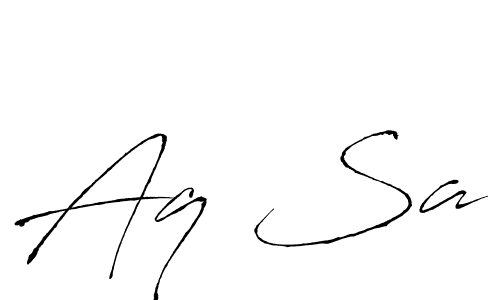 Similarly Antro_Vectra is the best handwritten signature design. Signature creator online .You can use it as an online autograph creator for name Aq Sa. Aq Sa signature style 6 images and pictures png