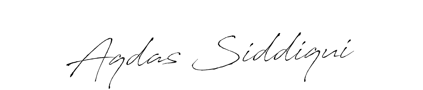 Antro_Vectra is a professional signature style that is perfect for those who want to add a touch of class to their signature. It is also a great choice for those who want to make their signature more unique. Get Aqdas Siddiqui name to fancy signature for free. Aqdas Siddiqui signature style 6 images and pictures png