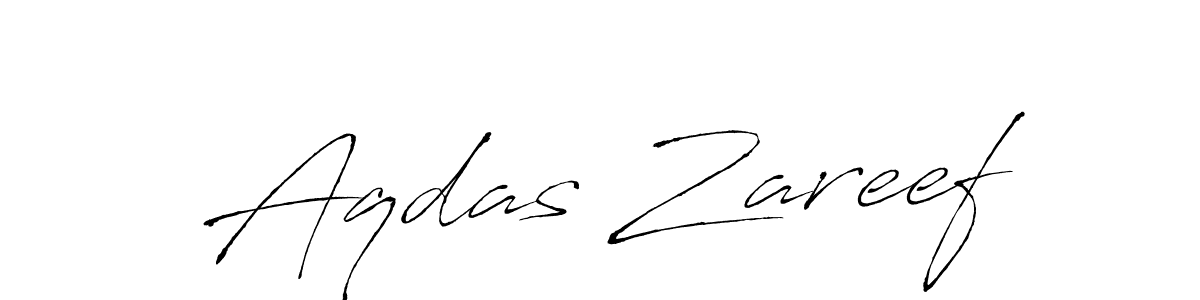 Similarly Antro_Vectra is the best handwritten signature design. Signature creator online .You can use it as an online autograph creator for name Aqdas Zareef. Aqdas Zareef signature style 6 images and pictures png