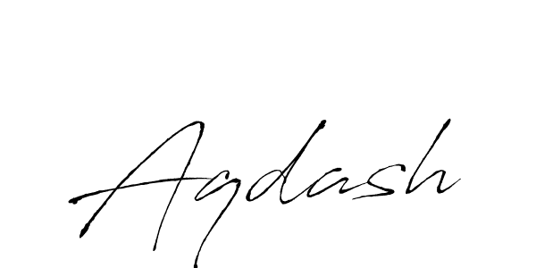 Aqdash stylish signature style. Best Handwritten Sign (Antro_Vectra) for my name. Handwritten Signature Collection Ideas for my name Aqdash. Aqdash signature style 6 images and pictures png